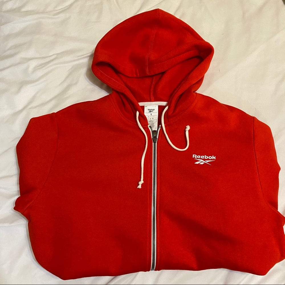 Reebok zip up jacket